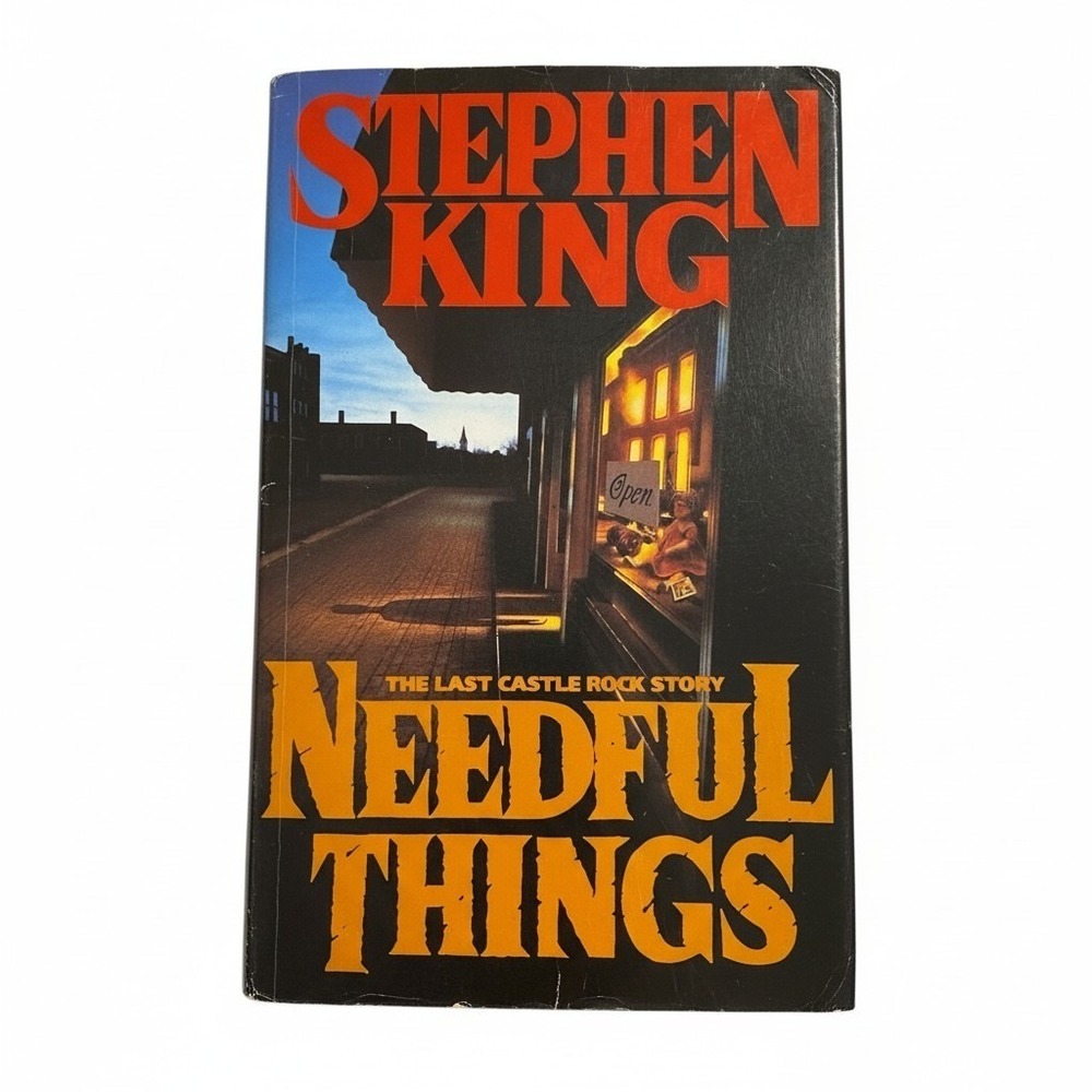 Stephen King Needful Things First Edition Hardcover 1991 Viking Horror Book